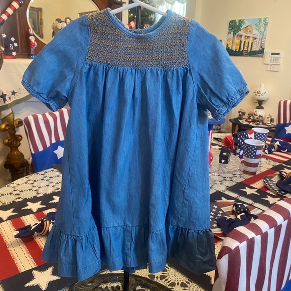 Velvette Label Toddler Girls Smocked Dress size 3 - Picture 1 of 16